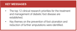 research on diabetic foot care